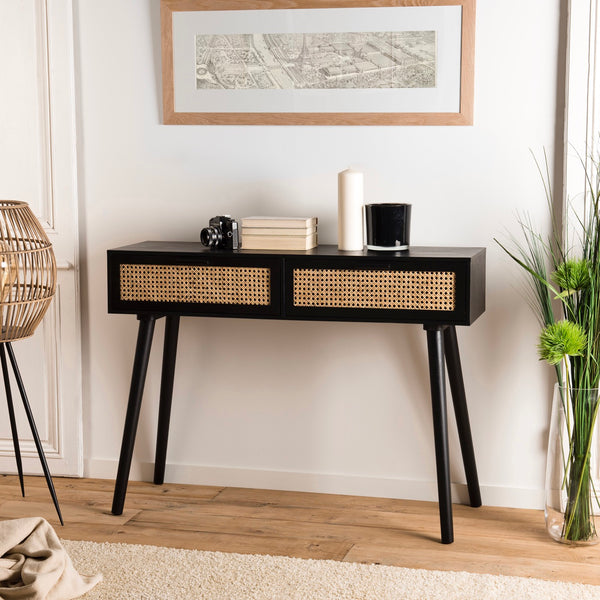 Angelo - Console Table - Black
