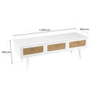 Sandro - TV cabinet - White