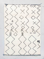 Alfombra bereber marroquí Beni Ouarain 2,85 × 2,09 m