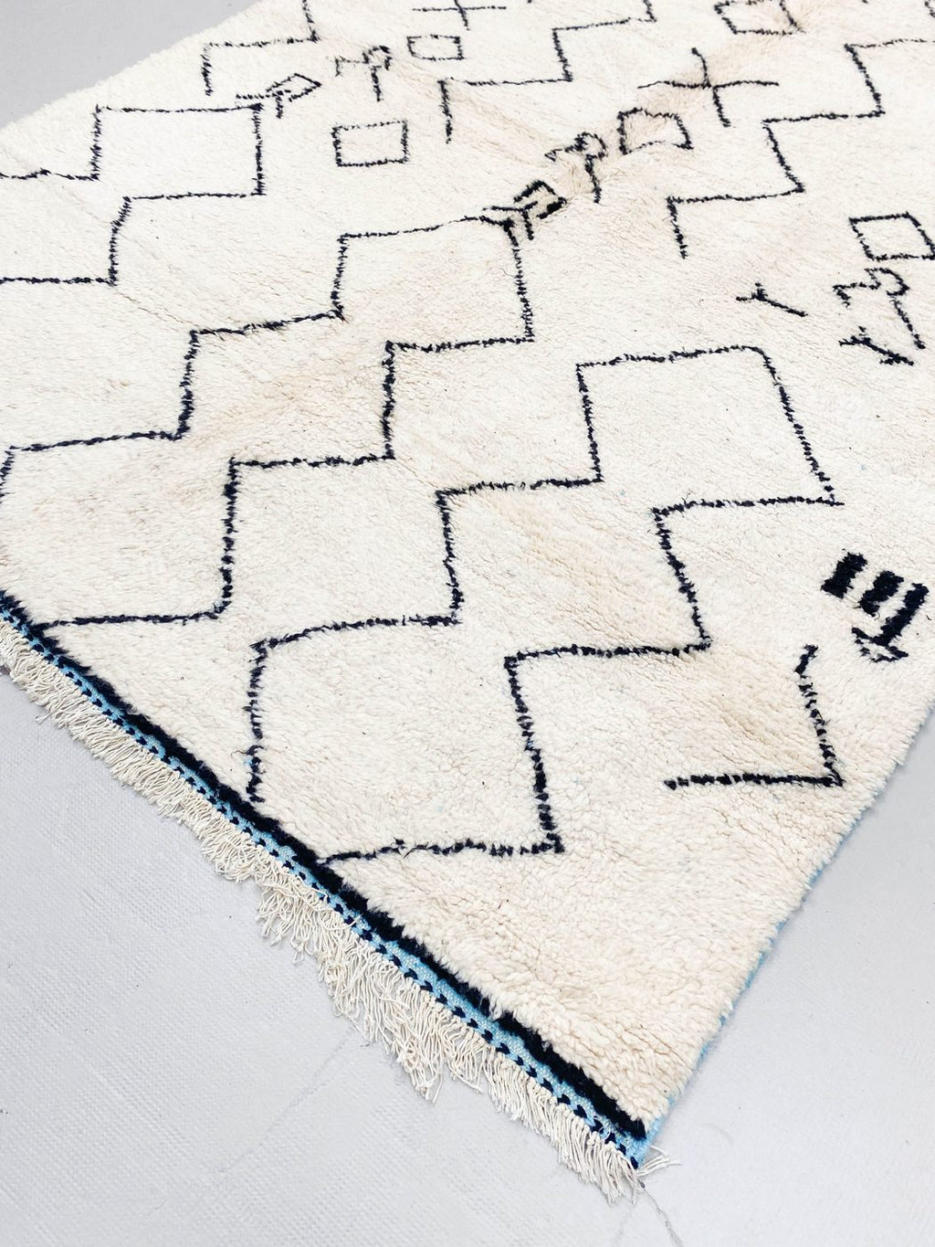 Alfombra bereber marroquí Beni Ouarain 2,85 × 2,09 m