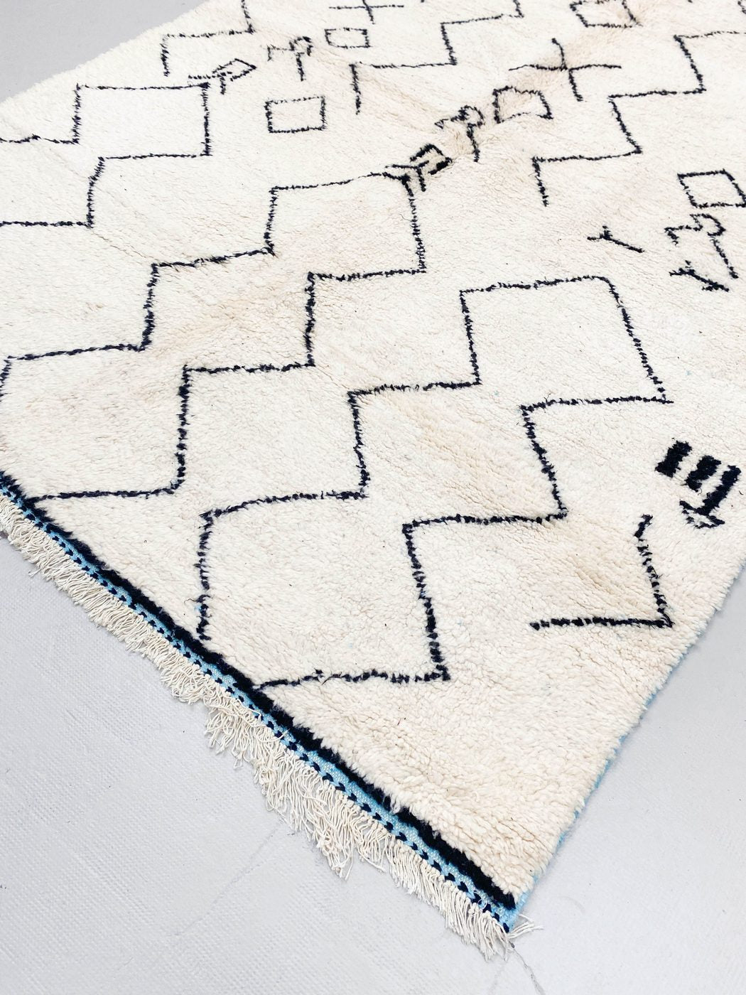 Alfombra bereber marroquí Beni Ouarain 2,85 × 2,09 m
