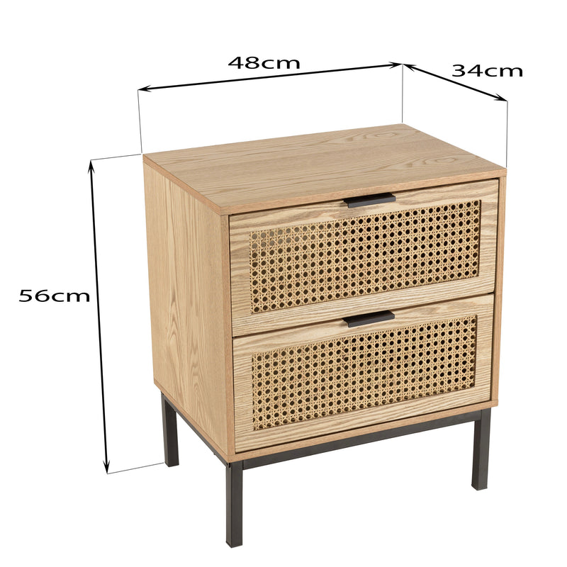 Marceau - Chevet - Noir