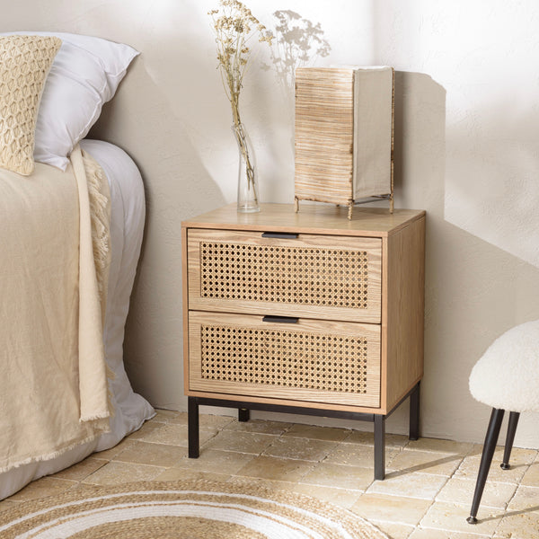 Marceau - Bedside Table - Black