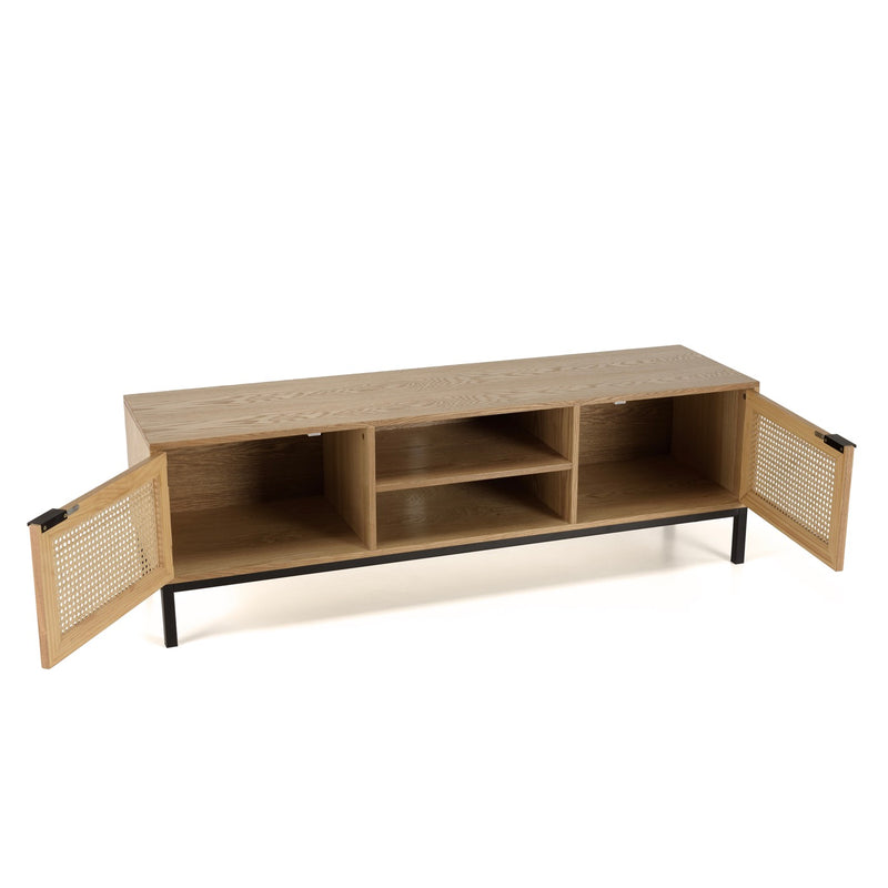 TV cabinet - Marceau - Brown - Black