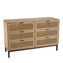 Chest of drawers - Marceau - Brown - Black