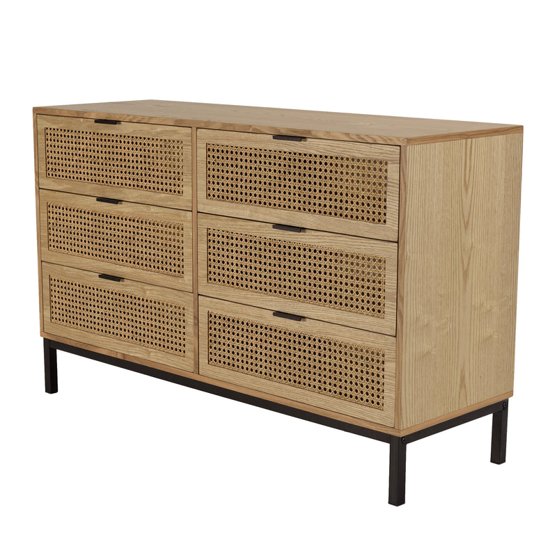 Chest of drawers - Marceau - Brown - Black