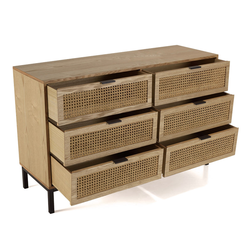 Chest of drawers - Marceau - Brown - Black