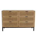 Chest of drawers - Marceau - Brown - Black