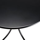Malo - Salon De Jardin - Acier/Corde/Tissu Polyester 100%/Teck/Acier - Crème/Noir