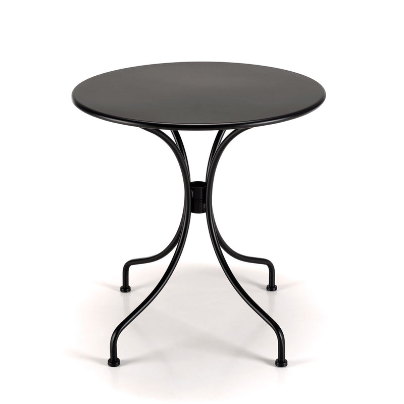 Malo - Salon De Jardin - Acier/Corde/Tissu Polyester 100%/Teck/Acier - Crème/Noir