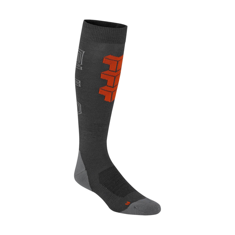 Chaussettes De Ski Geo - Gris Foncé - Homme