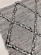Kilim bereber marroquí 2,88 × 1,93 m