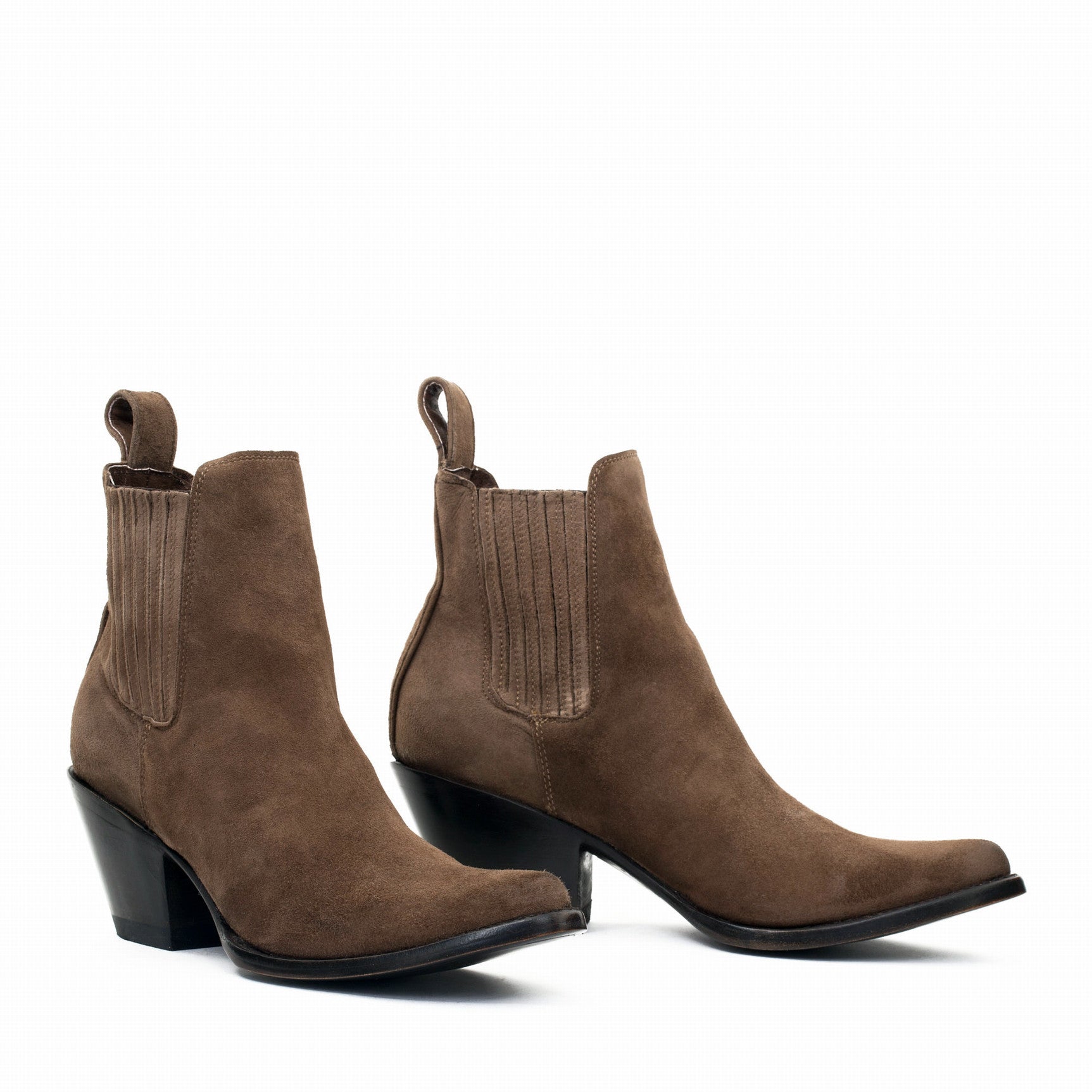 Estudio Ankle Boots - Brown Suede