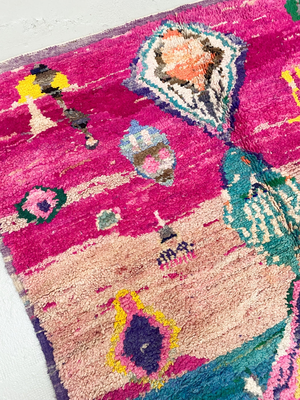 Tapis Berbère Marocain Boujaad 2,58X1,53M