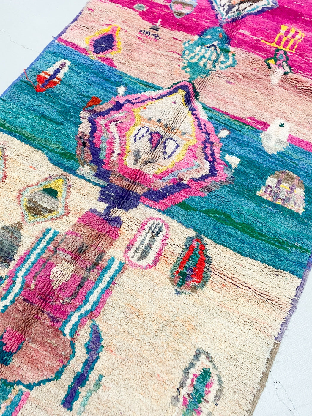 Tapis Berbère Marocain Boujaad 2,58X1,53M