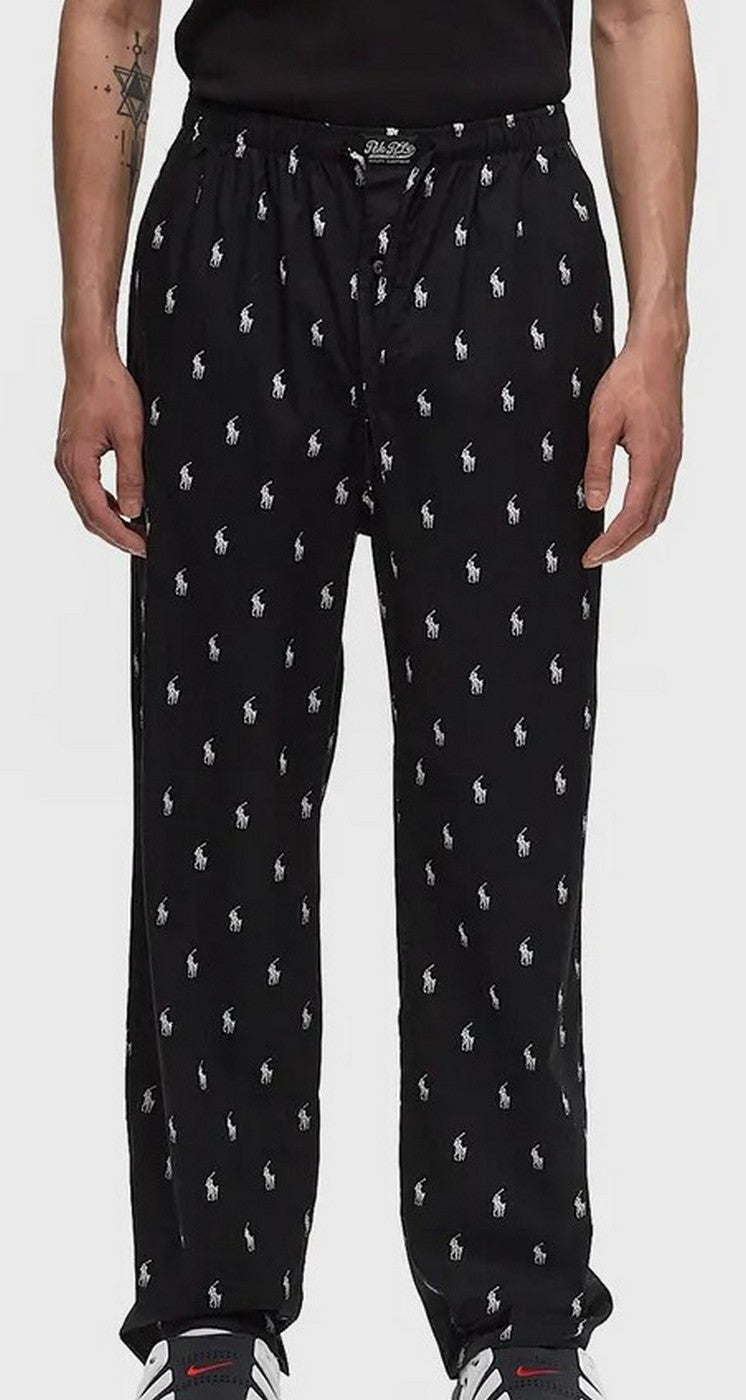 Polo Ralph Lauren - Polo Ralph Lauren - Pantalon De Pyjama Polo Black - Black Aopp