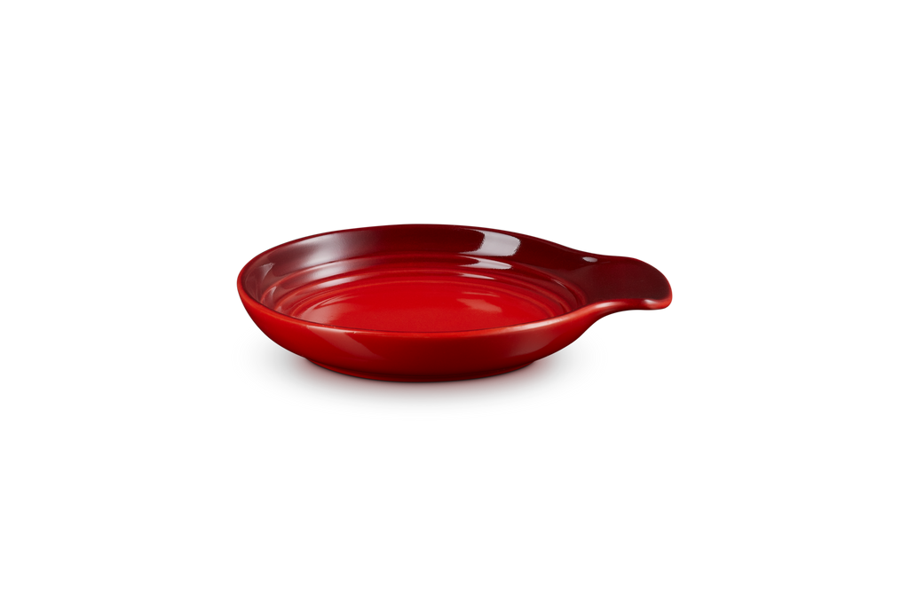 Round Spoon Rest - Ceramic - Cherry