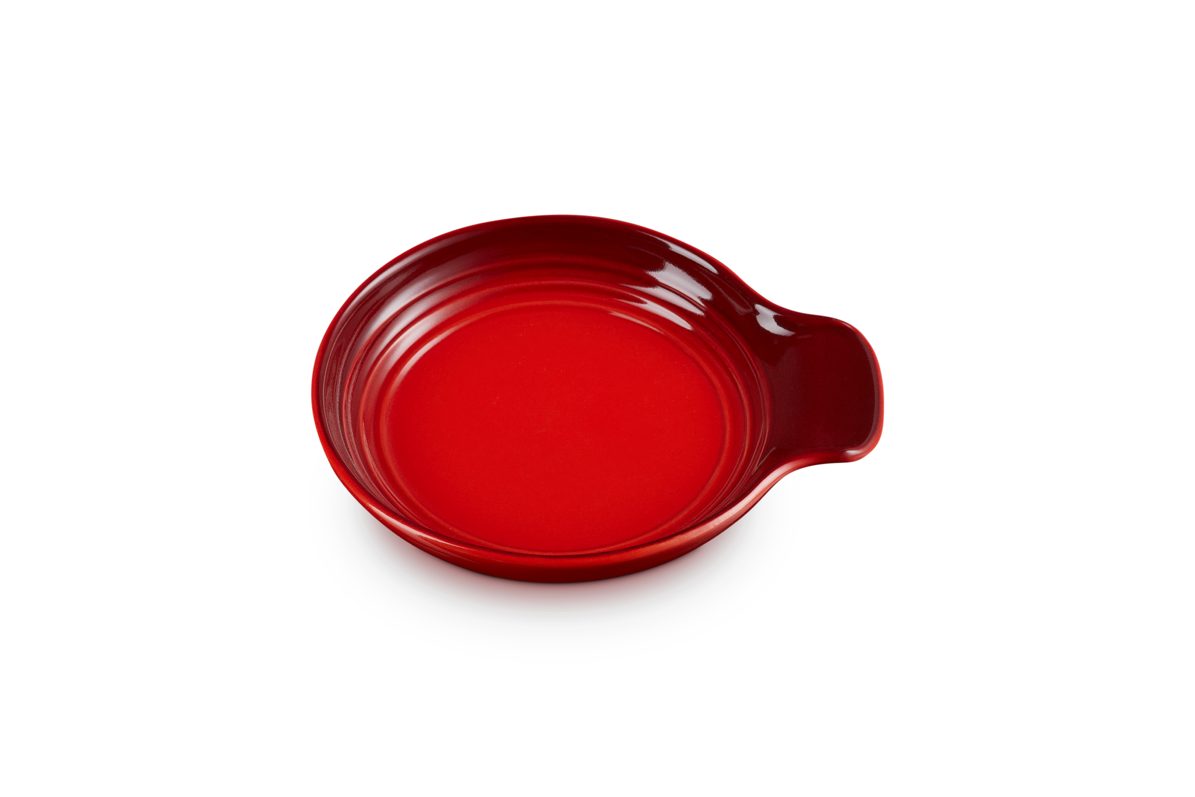Round Spoon Rest - Ceramic - Cherry