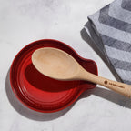 Round Spoon Rest - Ceramic - Cherry