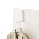 Porte-Manteaux Pliable Pour Porte - Blanc