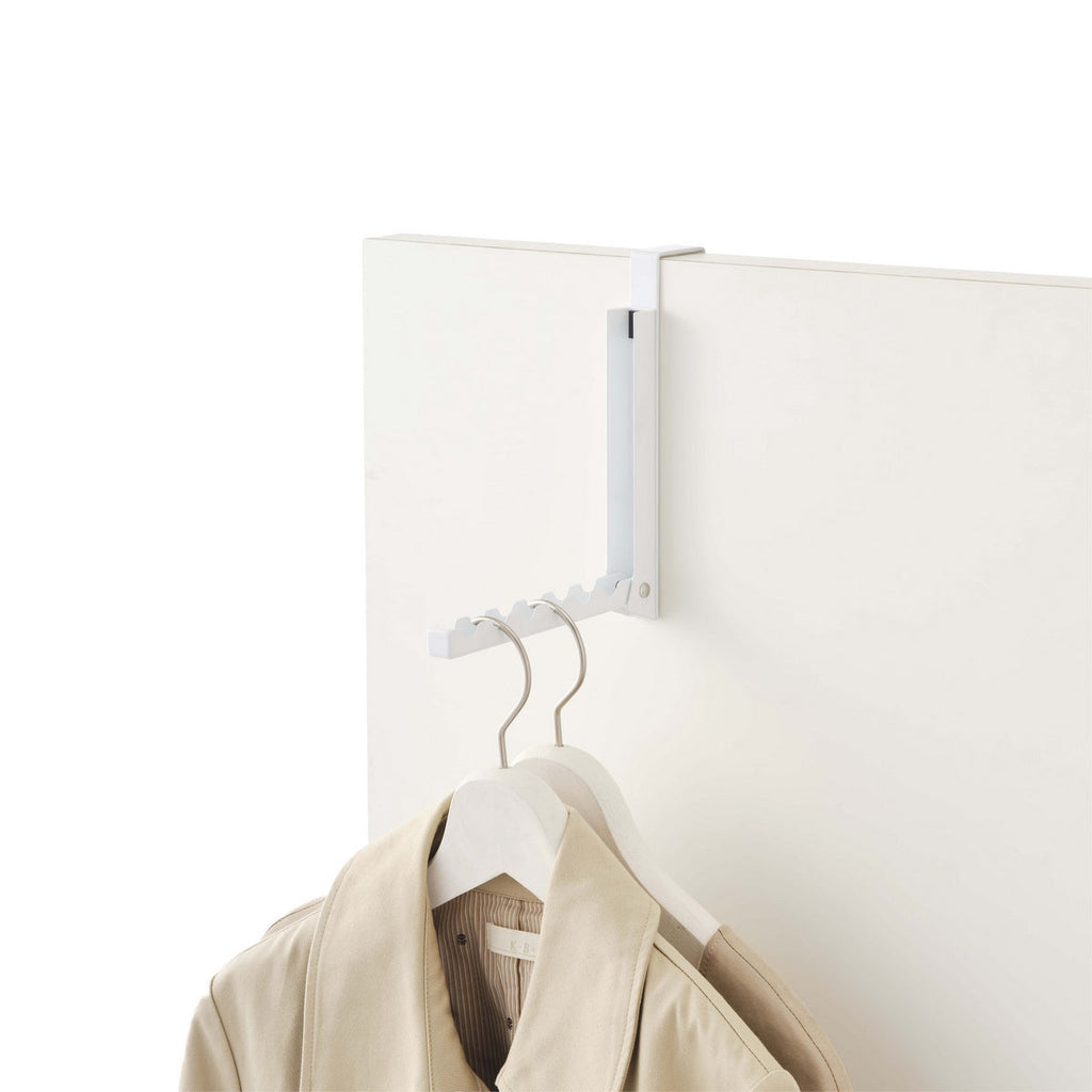 Perchero Plegable para Puerta - Blanco