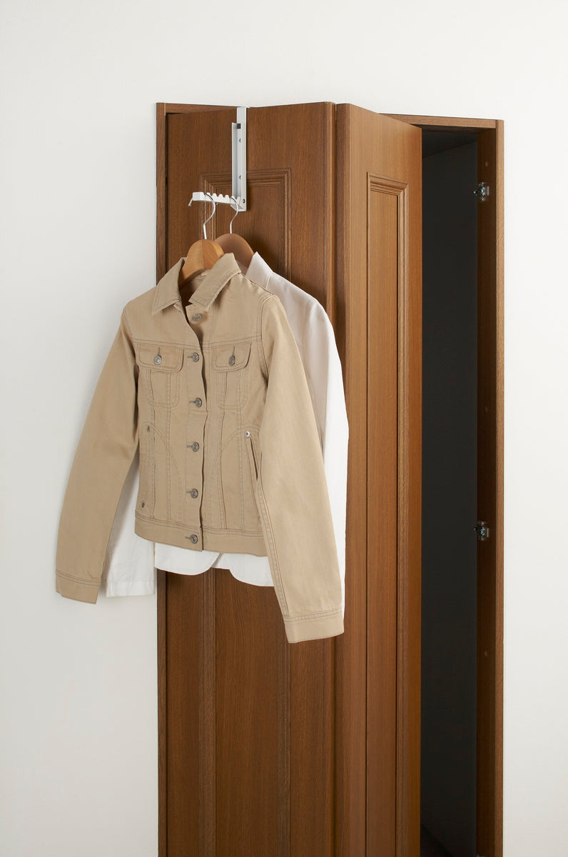 Perchero Plegable para Puerta - Blanco