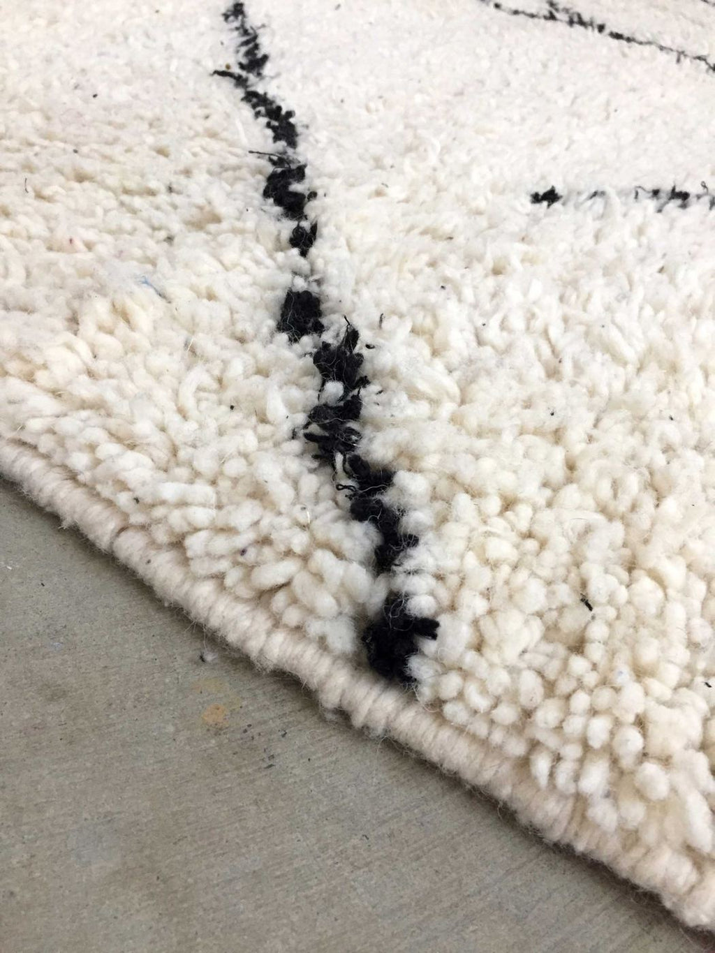 Alfombra bereber marroquí Beni Ouarain 3,42 x 2,09 m