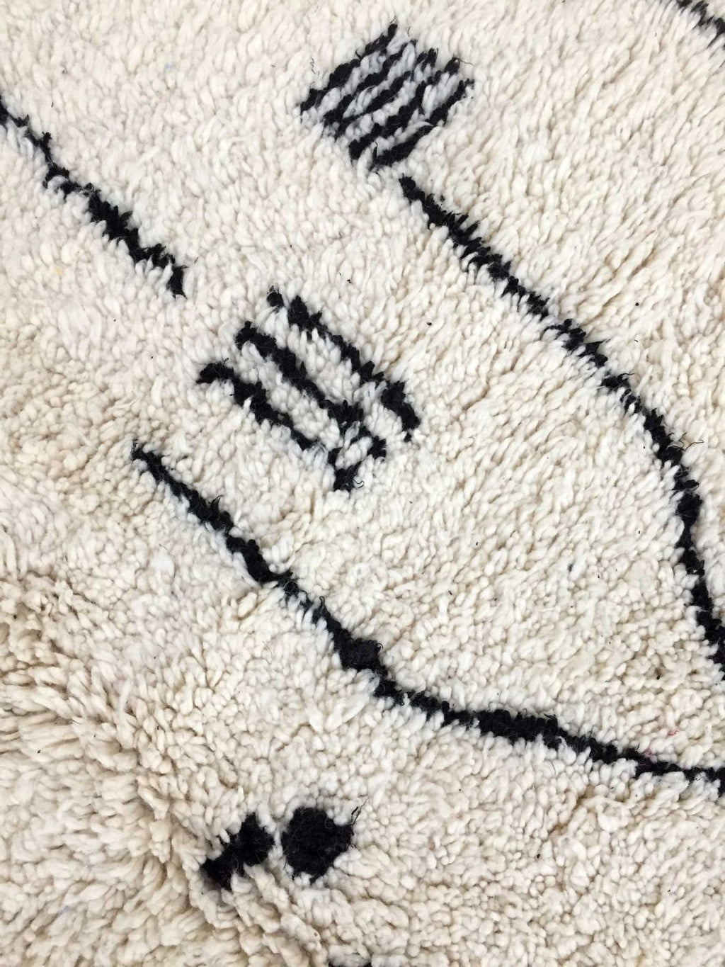 Alfombra bereber marroquí Beni Ouarain 3,42 x 2,09 m