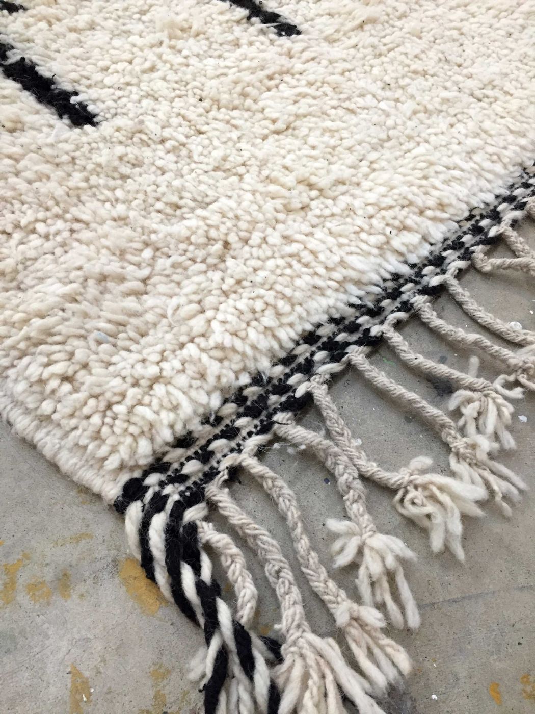 Alfombra bereber marroquí Beni Ouarain 3,42 x 2,09 m
