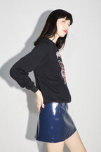 Le Sweatshirt Eddie Broderie Leo Black