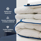 Couette Hiver - Fibres Creuses Siliconnées, Enveloppe Coton