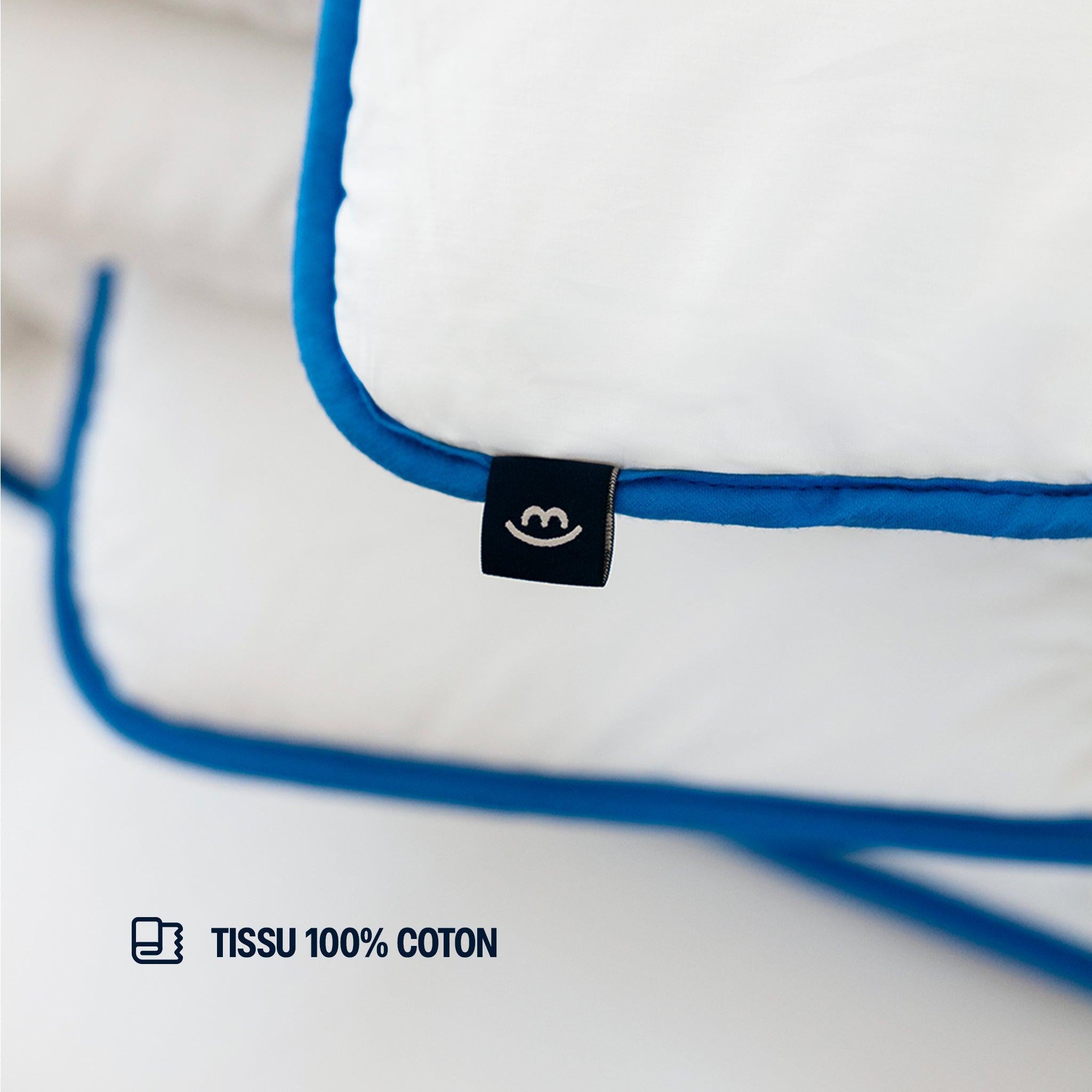 Couette Hiver - Fibres Creuses Siliconnées, Enveloppe Coton