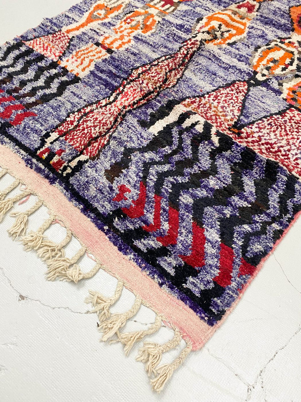 Alfombra bereber Boujaad 2,47 × 1,62 m