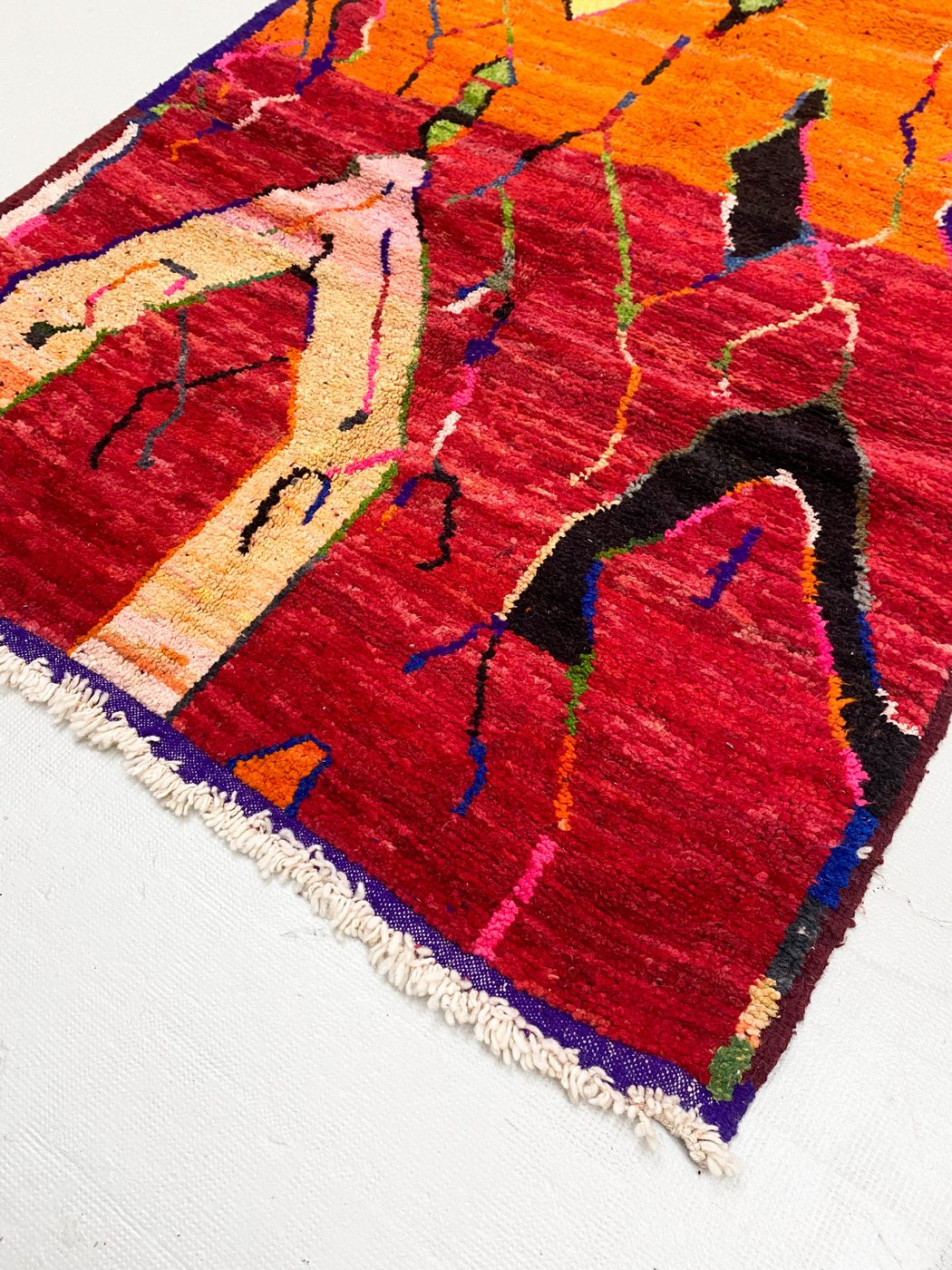 Alfombra bereber Boujaad 2,47 × 1,60 m