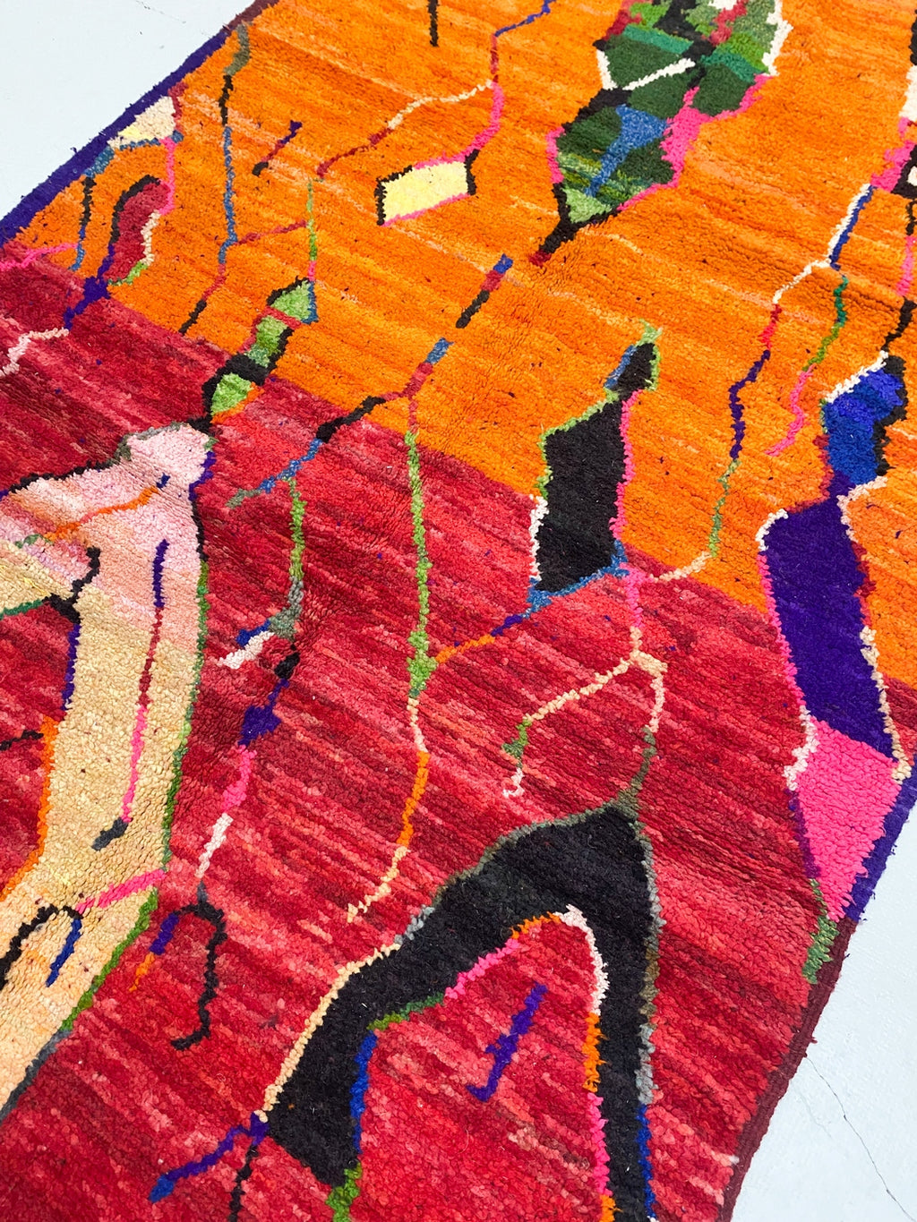 Alfombra bereber Boujaad 2,47 × 1,60 m