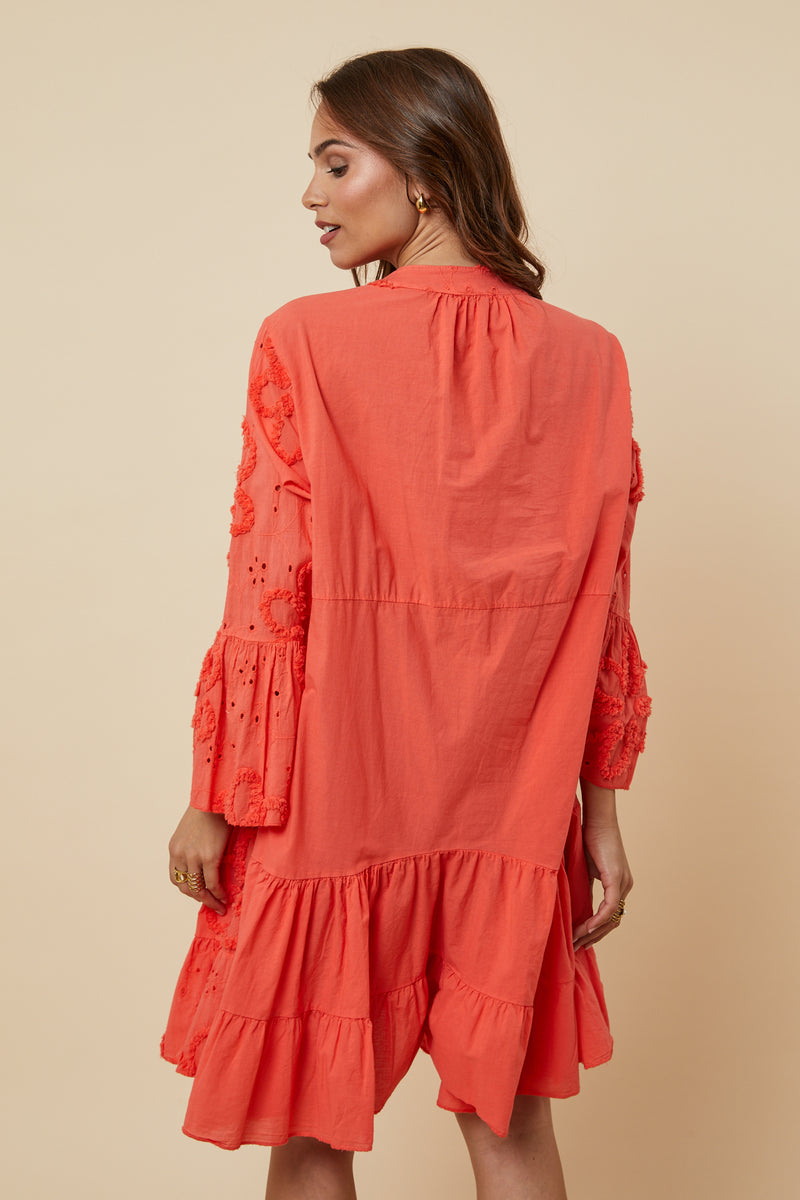 Vestido - Coral