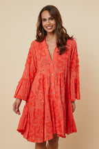 Vestido - Coral