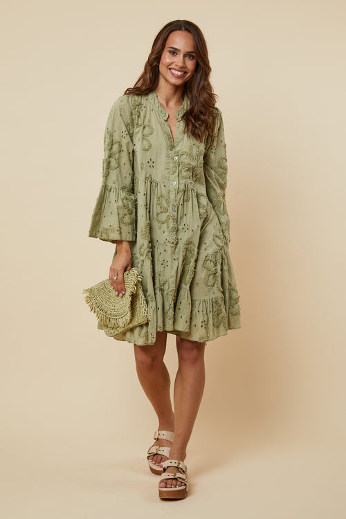 Vestido - Caqui