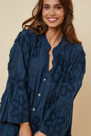Vestido - Azul marino
