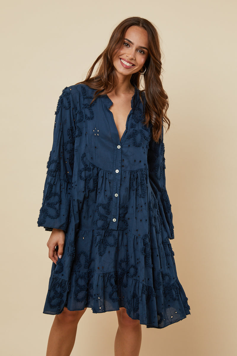 Vestido - Azul marino