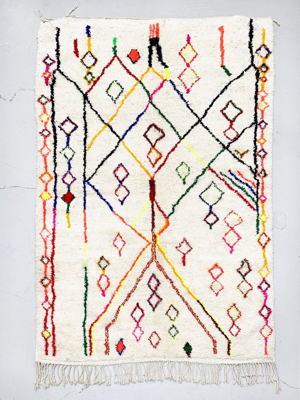 Alfombra bereber marroquí Azilal 2,98 × 1,93 m