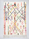 Alfombra bereber marroquí Azilal 2,98 × 1,93 m