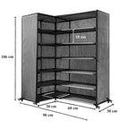 Armoire À Chaussures - Gris