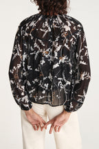 The Kooples - Top Negro y Blanco - Mujer