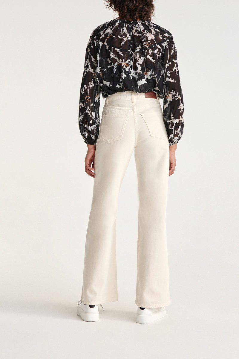 The Kooples - Top Negro y Blanco - Mujer