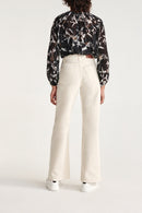 Top blanco y negro - Mujer