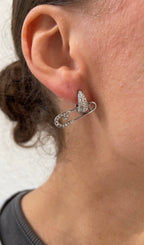Boucles D'Oreilles Asymmetric Pin
