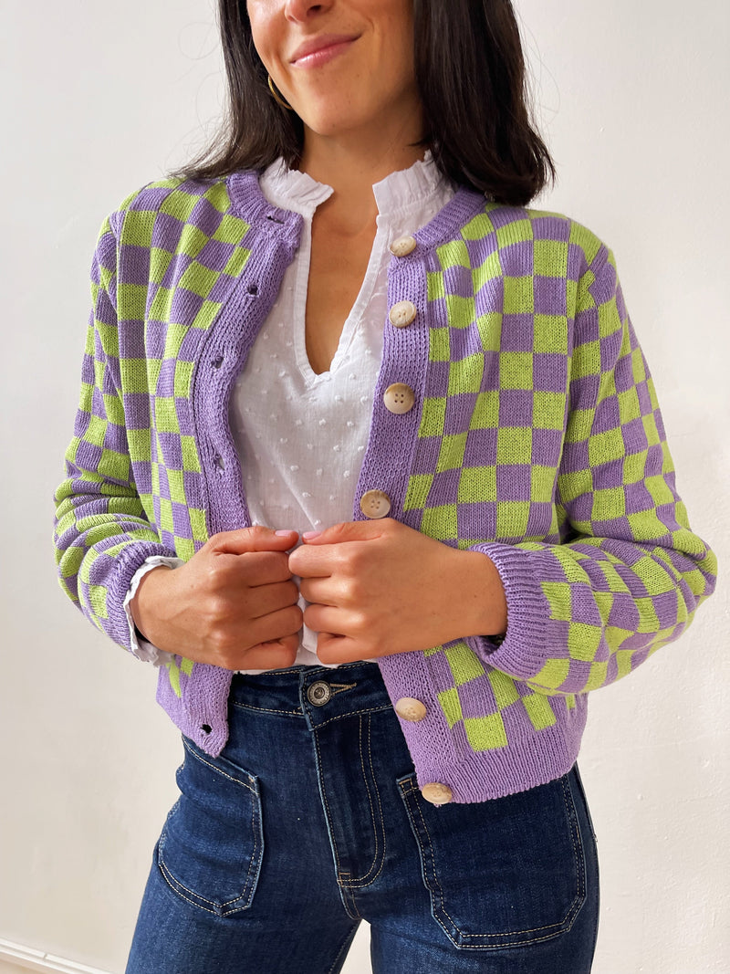 Cardigan Martina Lavender