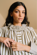 Chemise Martha - Rayures Olive