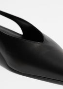 Shoes Leone Slingback Ballerina - Black - Women